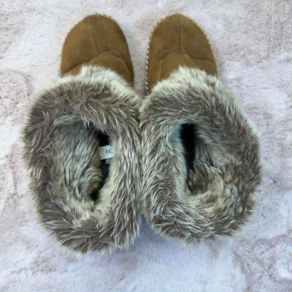 ultra cozy faux fur slipper boots, - Picture 3 of 7